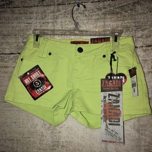 Zanadi Green shorts